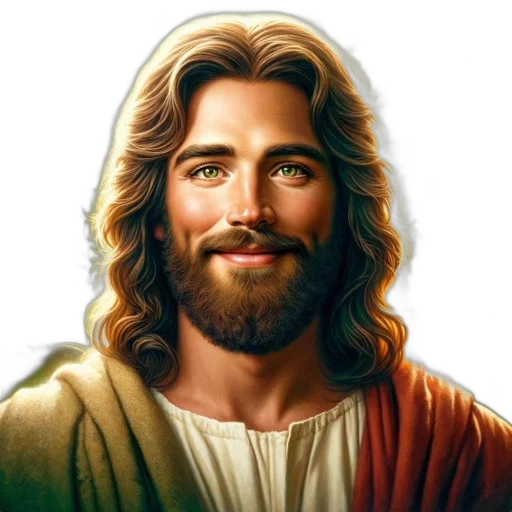 face, photorealistic, 3d render, pixel art transparent PNG cut-out