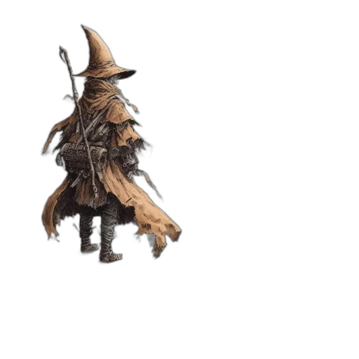 staff, hat, mask, weapon transparent PNG cut-out