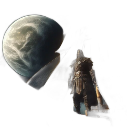 mask, sword, weapon, creature transparent PNG cut-out