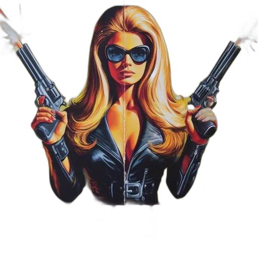 jacket, weapon, comic book art, concept art transparent PNG cut-out