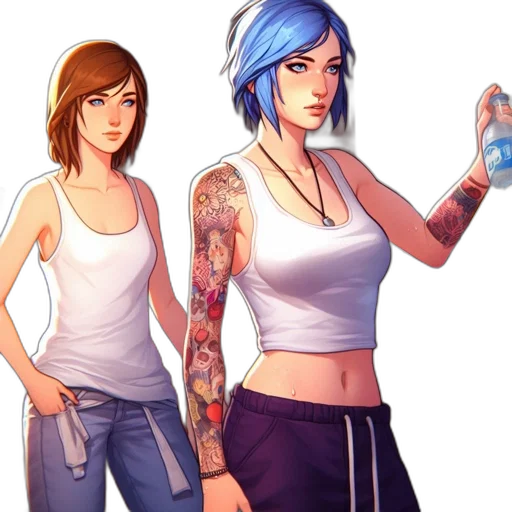 concept art, comic book art, pixel art, fantasy art transparent PNG cut-out