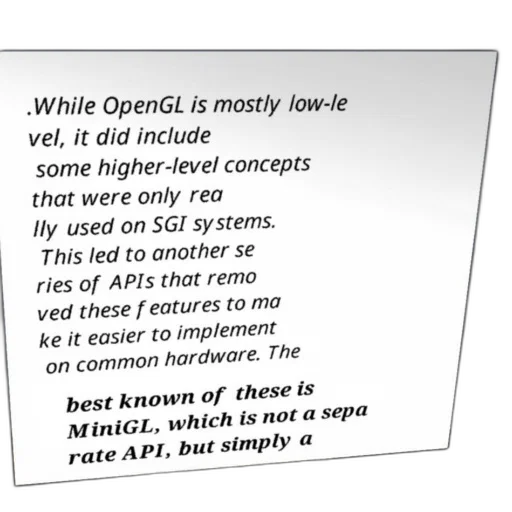 text, excerpt, discussing, opengl transparent PNG cut-out