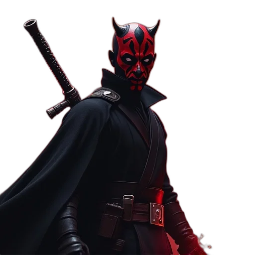 mask, staff, concept art, comic book art transparent PNG cut-out
