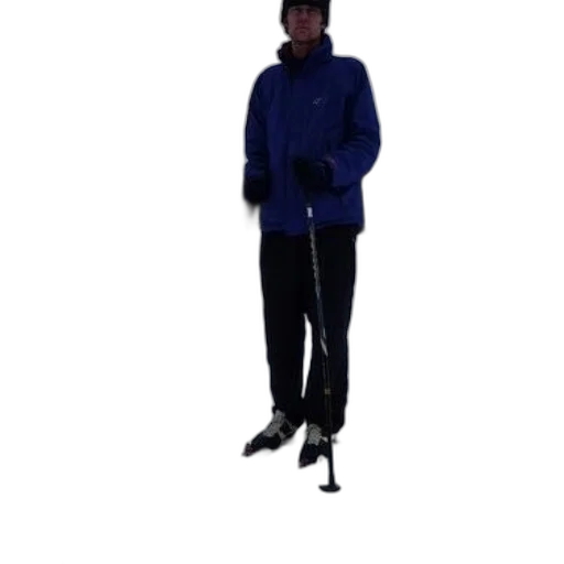 staff, umbrella, jacket, hat transparent PNG cut-out