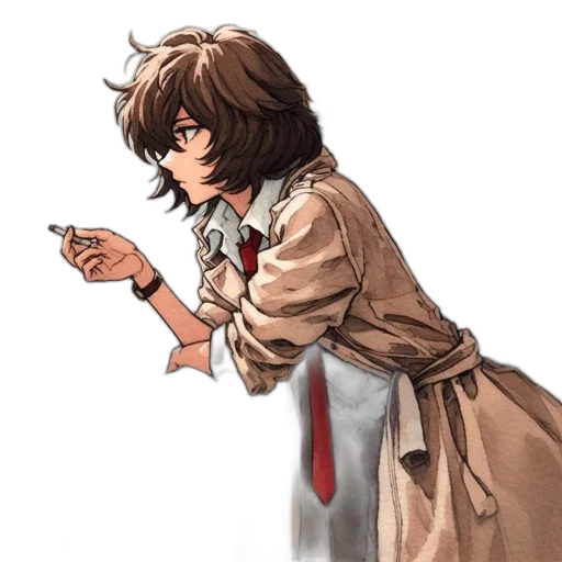staff, weapon, jacket, dress transparent PNG cut-out