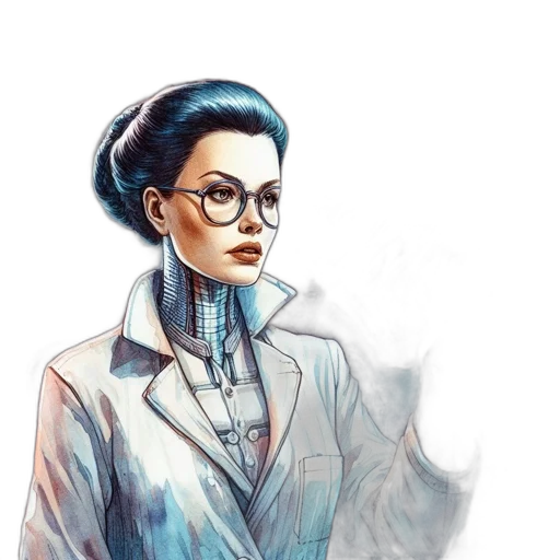 jacket, comic book art, concept art, fantasy art transparent PNG cut-out