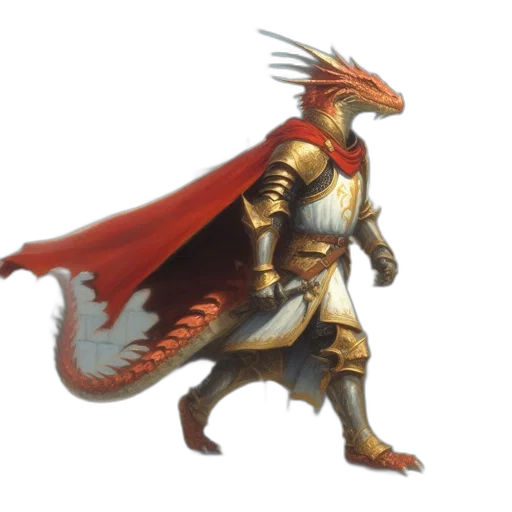 dragon, sword, staff, animal transparent PNG cut-out