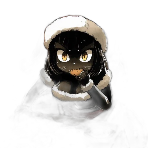 mask, hat, staff, animal transparent PNG cut-out