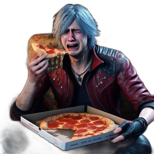 food, jacket, concept art, 3d render transparent PNG cut-out