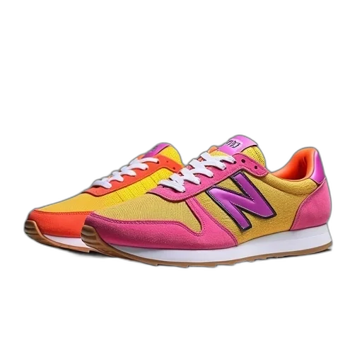 shoes, vaporwave, neon, tom transparent PNG cut-out