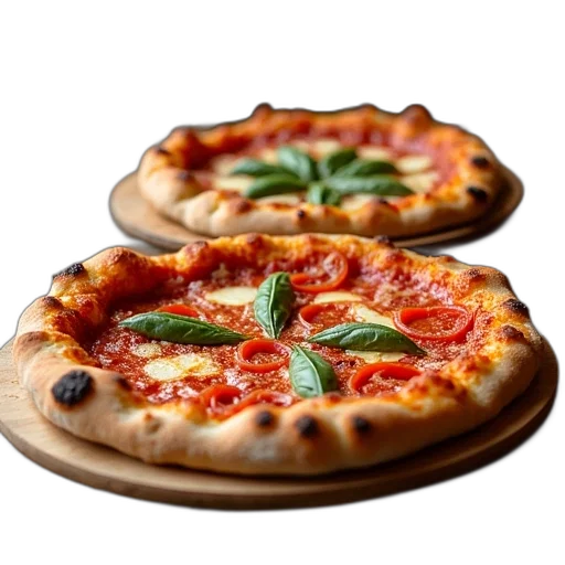food, 3d render, photorealistic, two transparent PNG cut-out