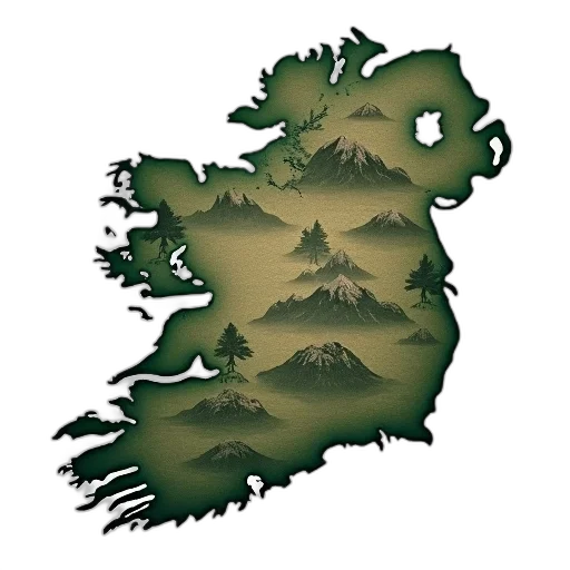 tree, crown, concept art, fog transparent PNG cut-out