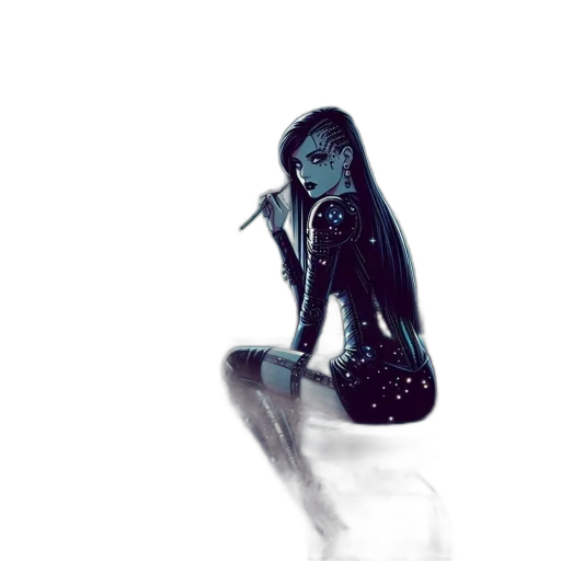 dress, creature, robot, mask transparent PNG cut-out