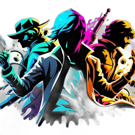 staff, concept art, comic book art, pixel art transparent PNG cut-out