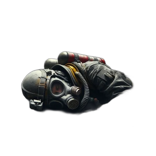 mask, shoes, weapon, robot transparent PNG cut-out
