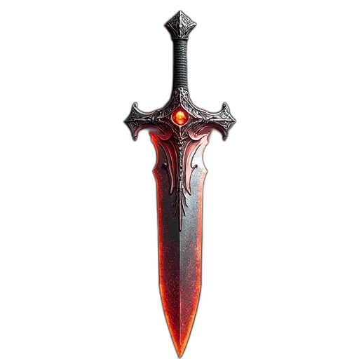 sword, weapon, staff, dragon transparent PNG cut-out