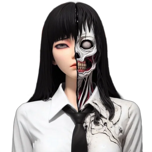 mask, face, robot, creature transparent PNG cut-out