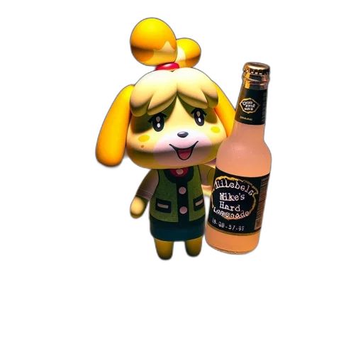 bottle, staff, animal, jacket transparent PNG cut-out