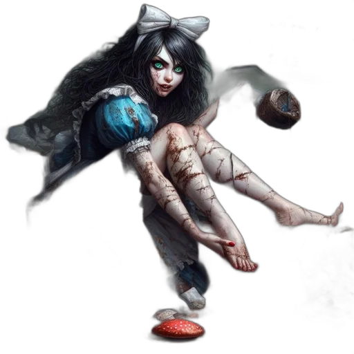creature, shoes, weapon, staff transparent PNG cut-out