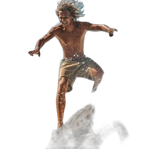 hair, creature, staff, animal transparent PNG cut-out