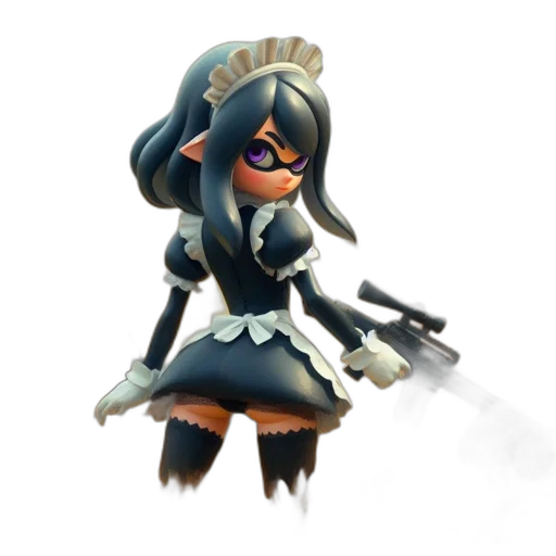 weapon, staff, concept art, 3d render transparent PNG cut-out
