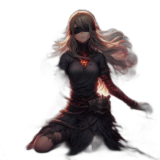 mask, dress, sword, weapon transparent PNG cut-out