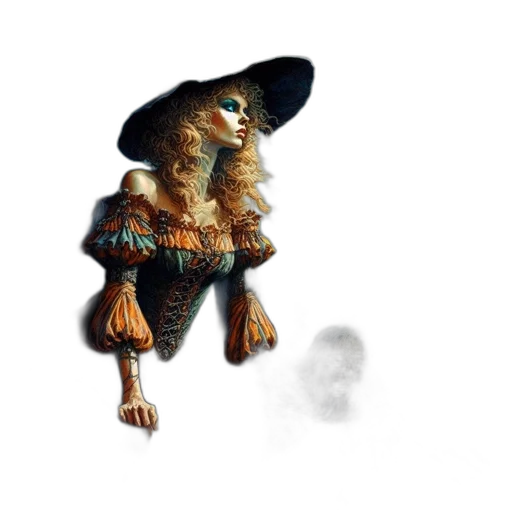 hat, mask, creature, hair transparent PNG cut-out