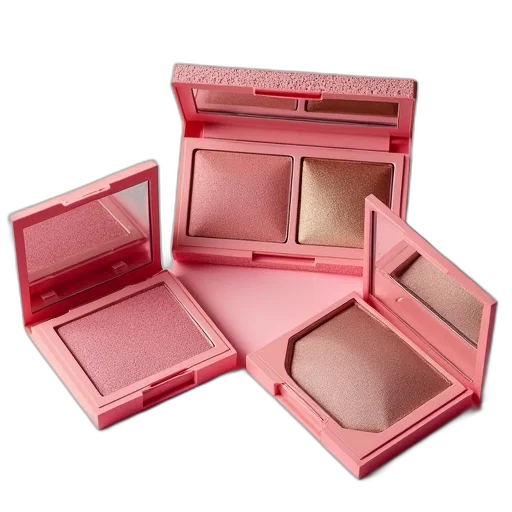 red, pastel, benefit, cosmetics transparent PNG cut-out