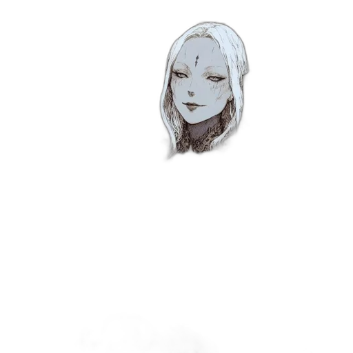 face, mask, creature, hair transparent PNG cut-out
