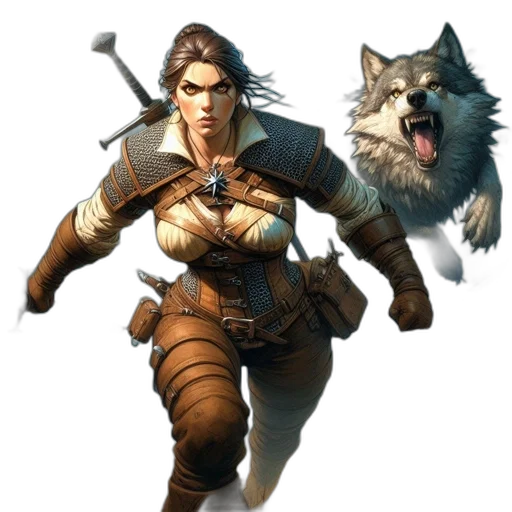 staff, animal, weapon, fantasy art transparent PNG cut-out