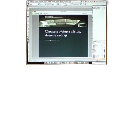 computer, monitor, displays, czech transparent PNG cut-out