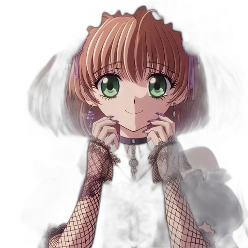 dress, face, staff, robot transparent PNG cut-out