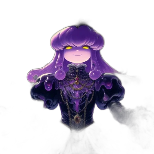 crown, mask, dress, creature transparent PNG cut-out