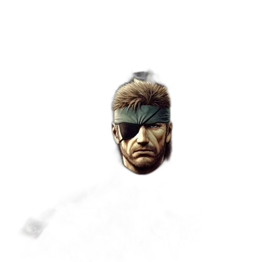 face, mask, staff, weapon transparent PNG cut-out