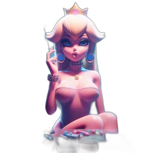 crown, jewelry, dress, robot transparent PNG cut-out