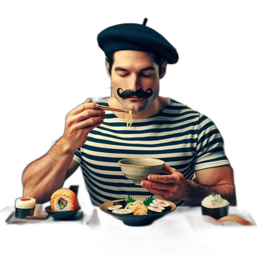 food, concept art, photorealistic, pixel art transparent PNG cut-out