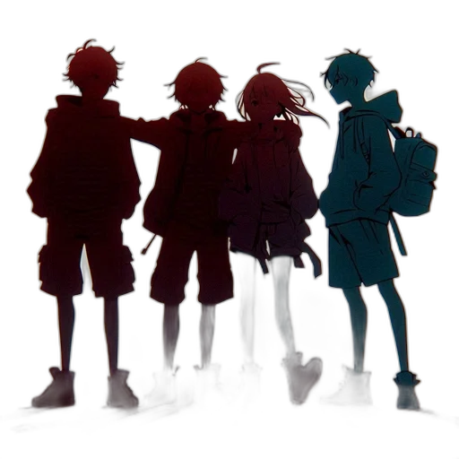 staff, jacket, umbrella, concept art transparent PNG cut-out