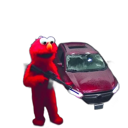 car, animal, weapon, 3d render transparent PNG cut-out