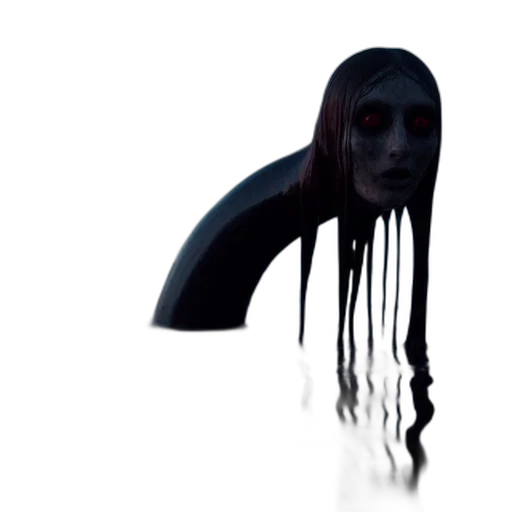 mask, creature, hair, face transparent PNG cut-out