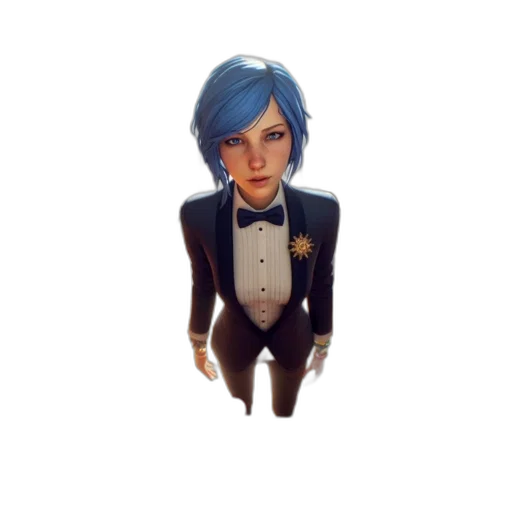 staff, face, jacket, robot transparent PNG cut-out