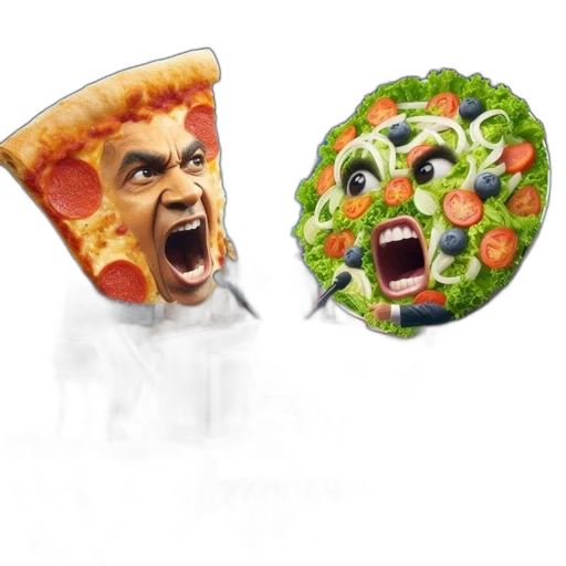 food, mask, face, concept art transparent PNG cut-out