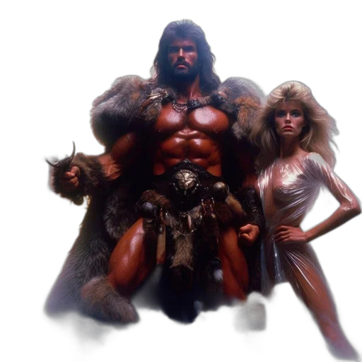 concept art, fantasy art, comic book art, 3d render transparent PNG cut-out