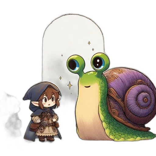 creature, hat, animal, concept art transparent PNG cut-out