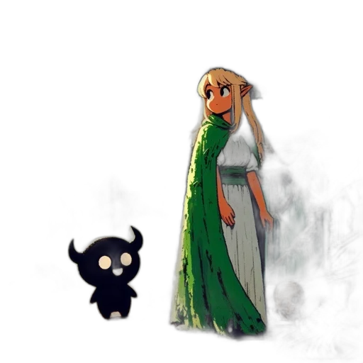 creature, dress, dragon, concept art transparent PNG cut-out
