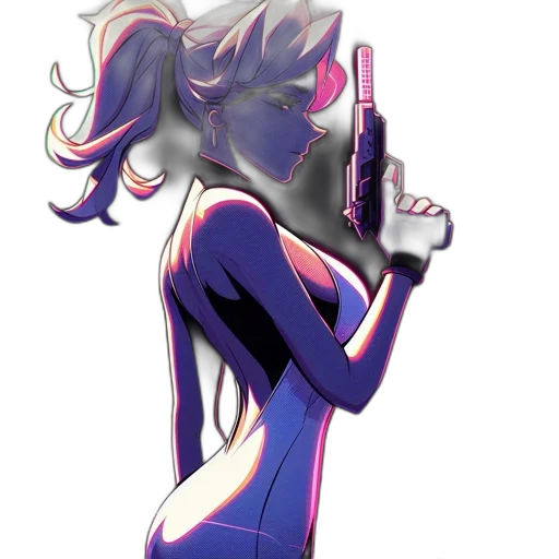 staff, weapon, robot, dress transparent PNG cut-out