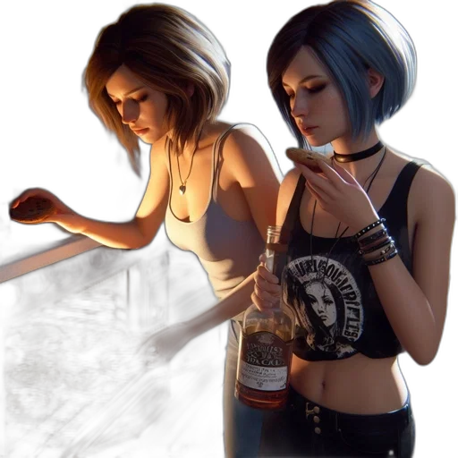 concept art, fantasy art, comic book art, photorealistic transparent PNG cut-out