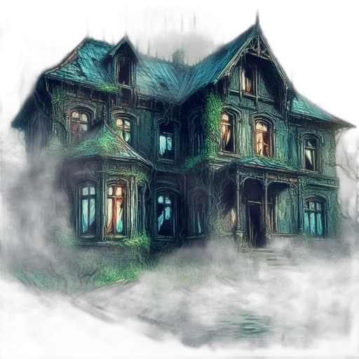 building, concept art, watercolor, fantasy art transparent PNG cut-out