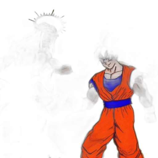 concept art, comic book art, fantasy art, 3d render transparent PNG cut-out