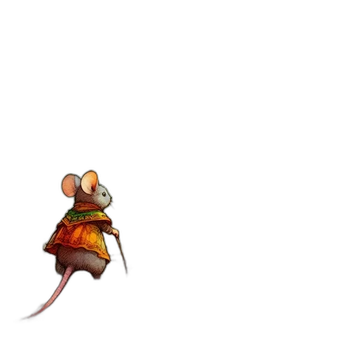 animal, creature, staff, weapon transparent PNG cut-out