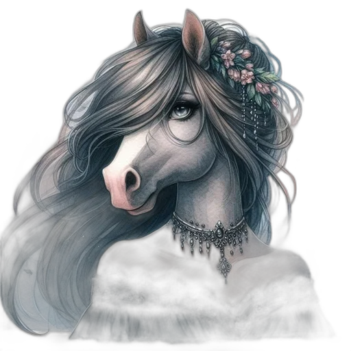 crown, face, creature, animal transparent PNG cut-out